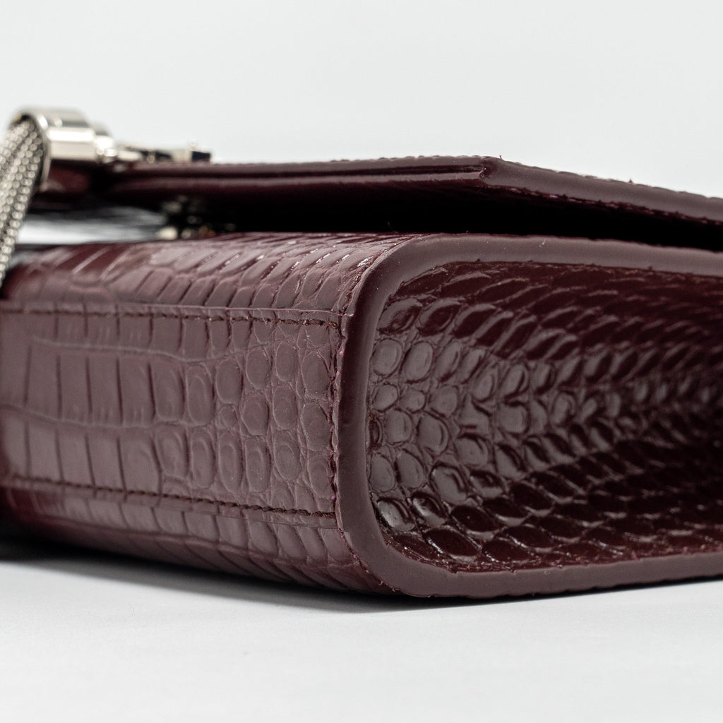 saint-laurent-ysl-kate-bag-croc-embossed-calfskin-burgundy-shw