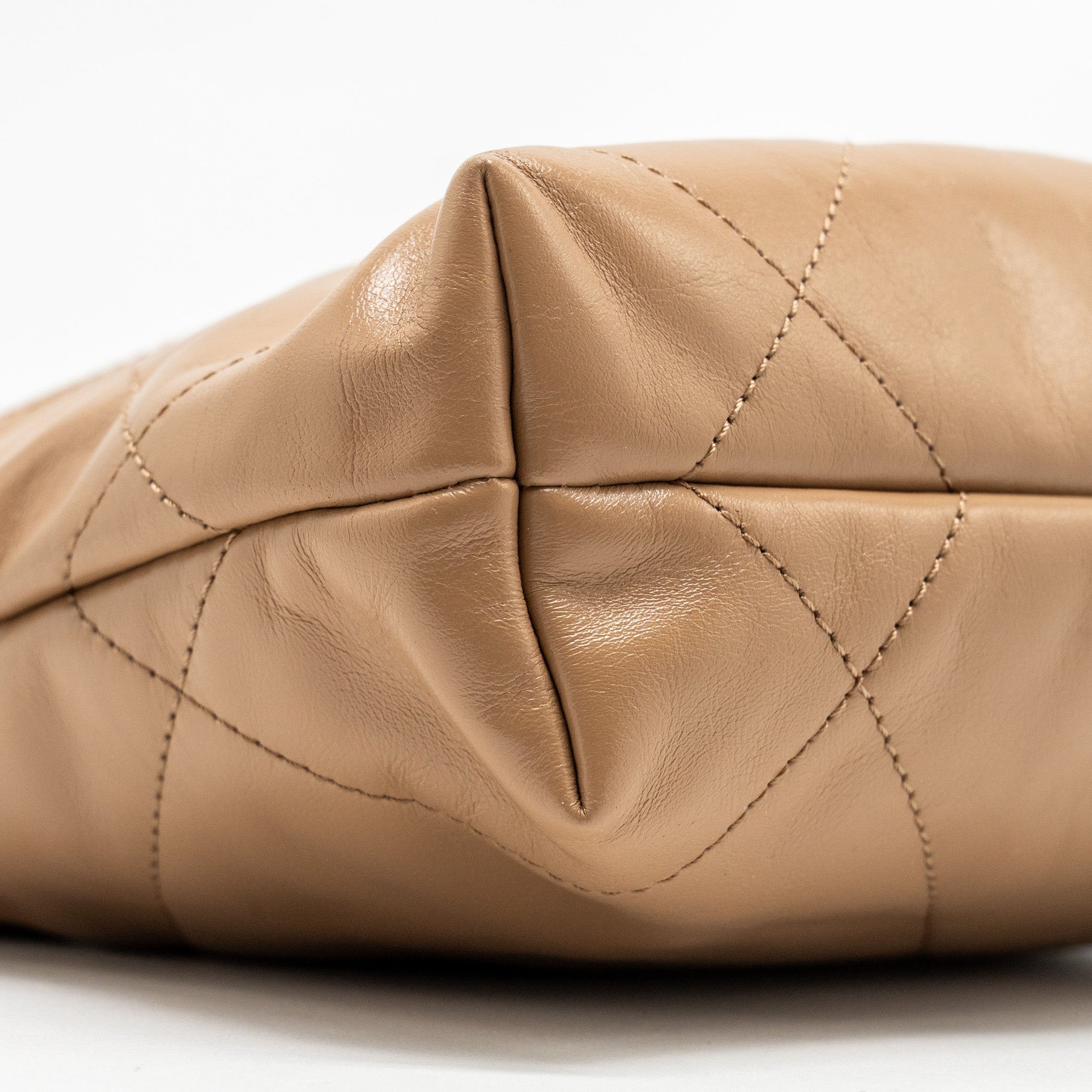 chanel-mini-22-bag-calfskin-dark-beige-ghw-microchip-copy