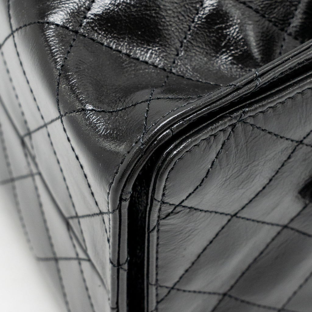 chanel-small-25-bag-crumpled-shiny-calfskin-black-multicolour-hardware-microchip-copy
