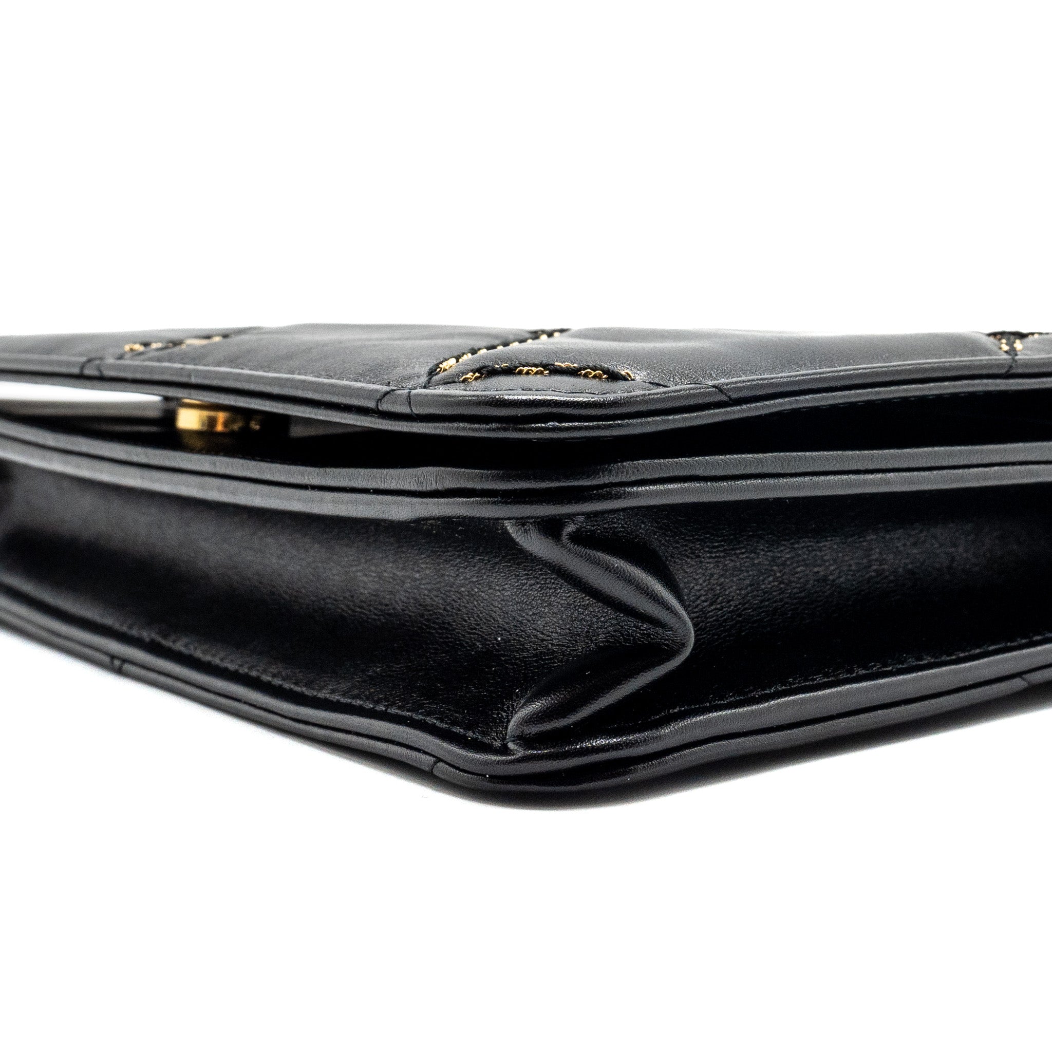 chanel-quilted-wallet-on-chain-shiny-calfskin-black-ghw-microchip-copy