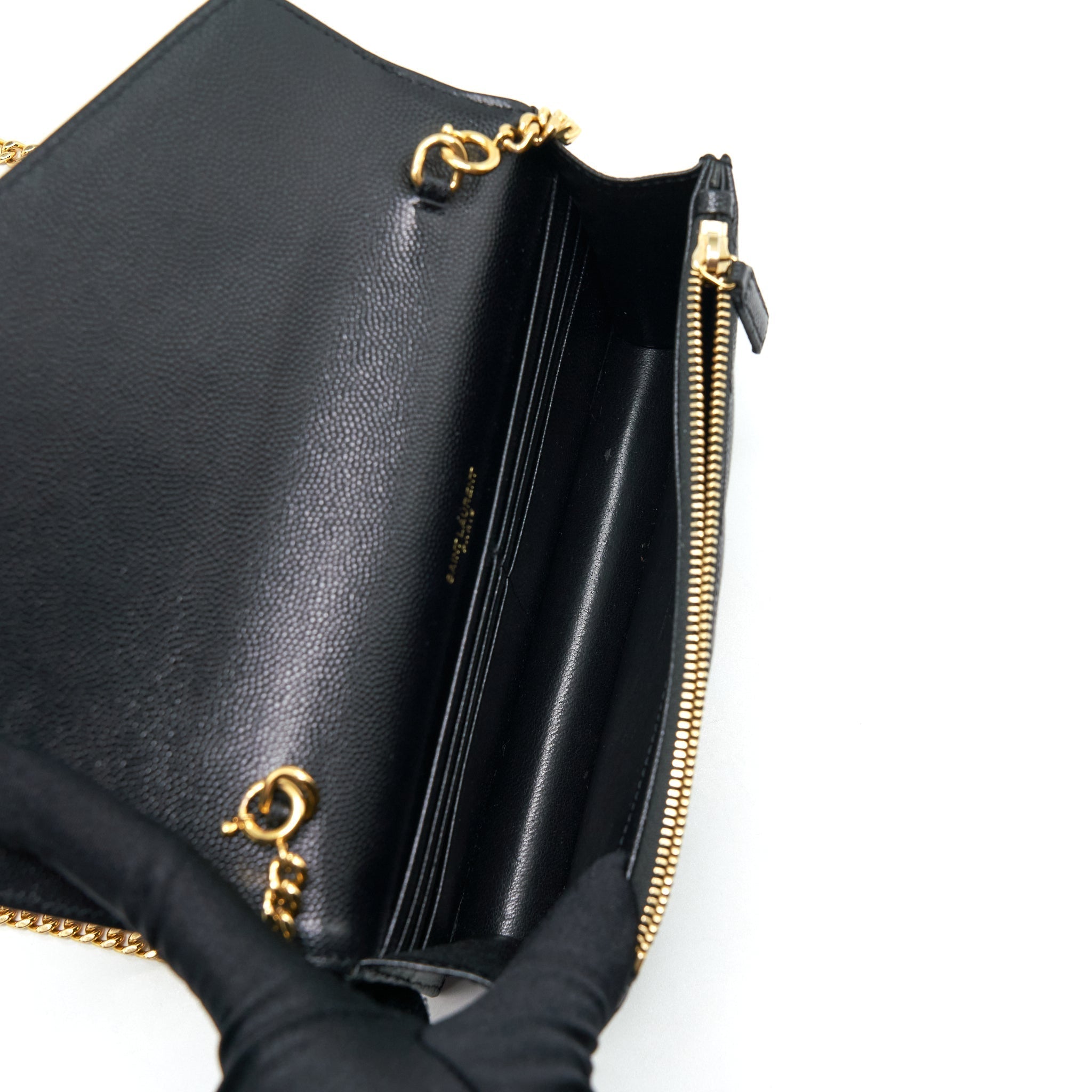 saint-laurent-ysl-envelop-chain-wallet-caviar-black-ghw