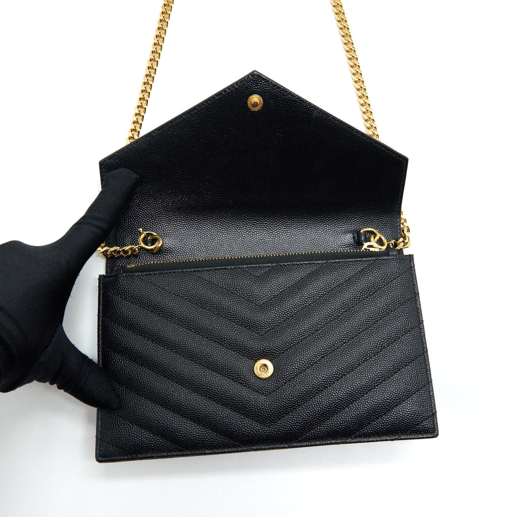 saint-laurent-ysl-envelop-chain-wallet-caviar-black-ghw