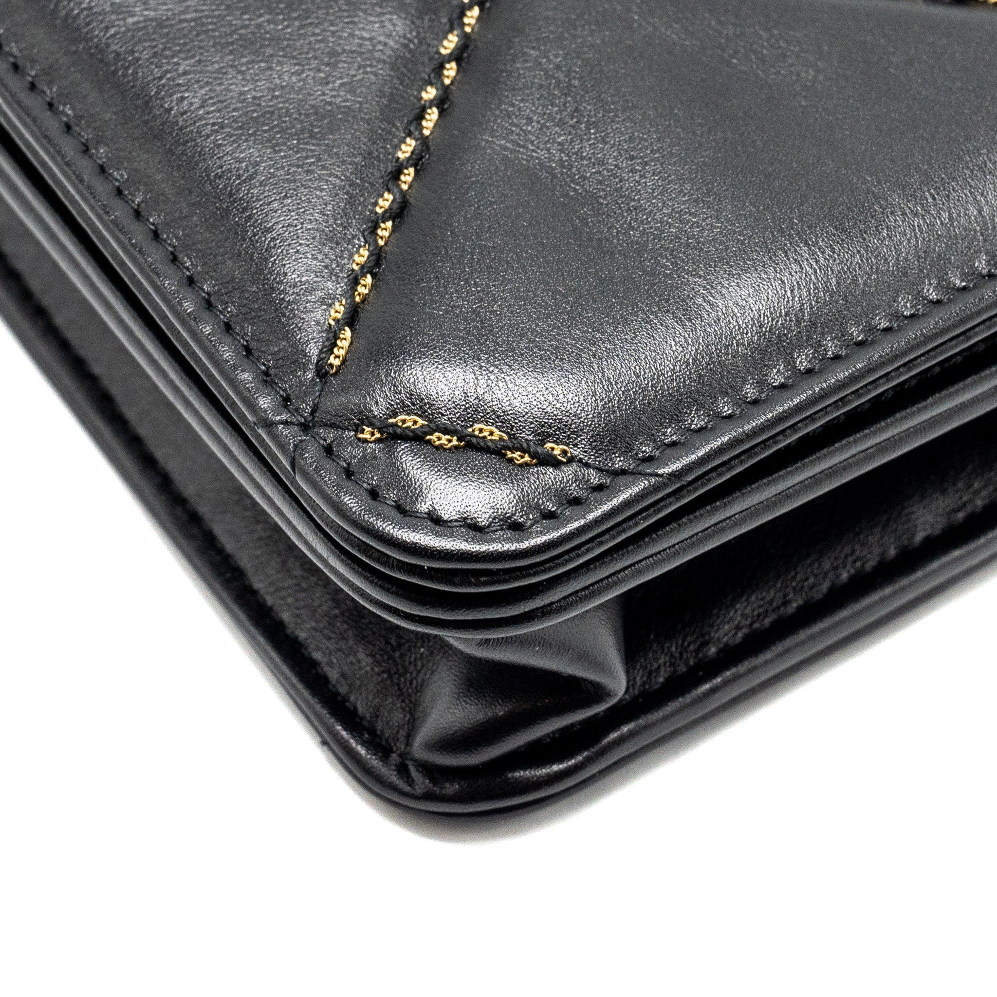 chanel-quilted-wallet-on-chain-shiny-calfskin-black-ghw-microchip-copy