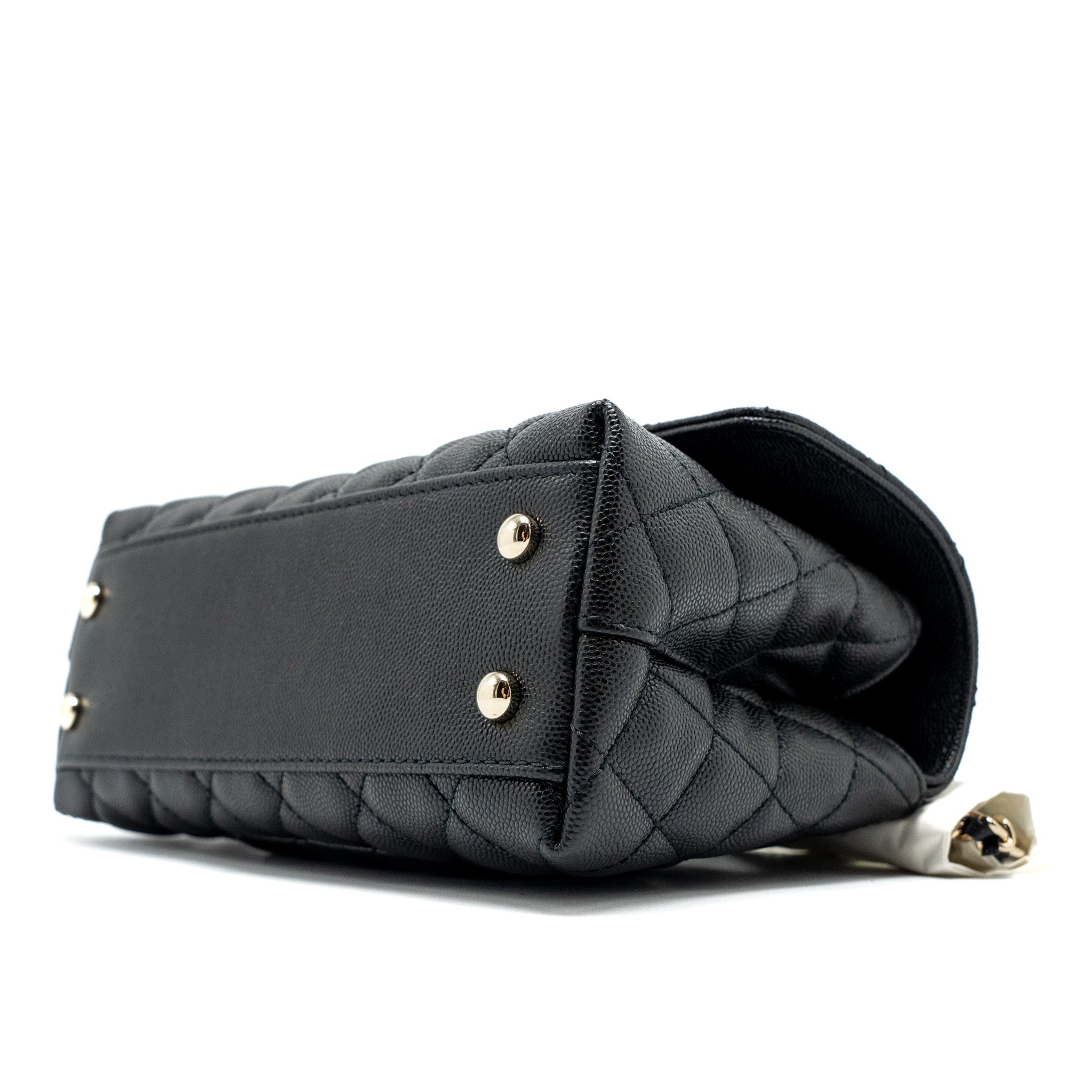chanel-small-coco-handle-caviar-black-lghw-microchip-7