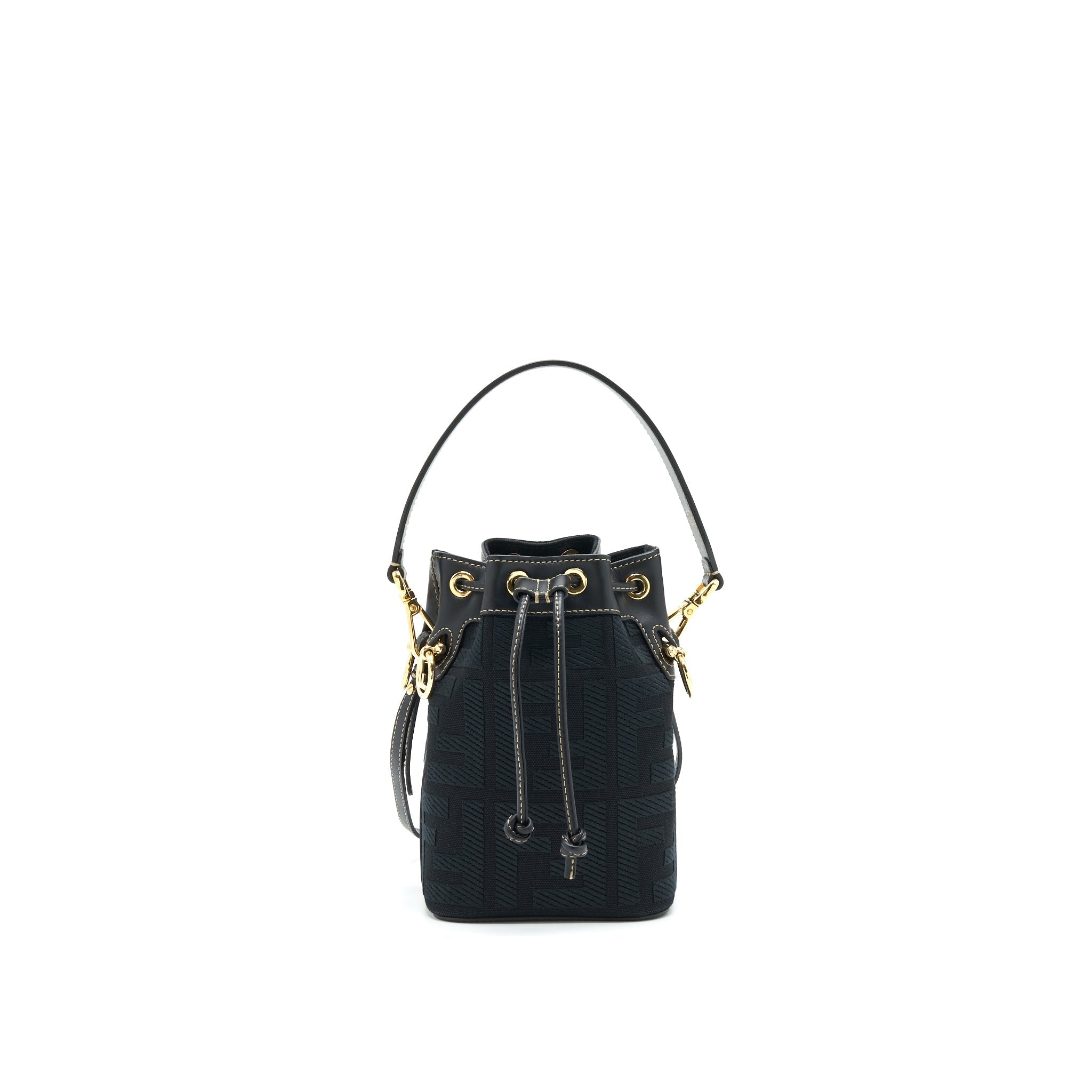 fendi-mon-tresor-black-canvas-bag