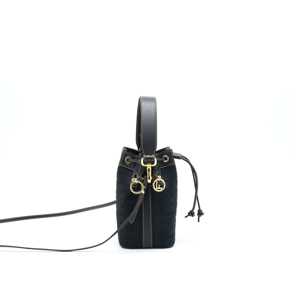 fendi-mon-tresor-black-canvas-bag