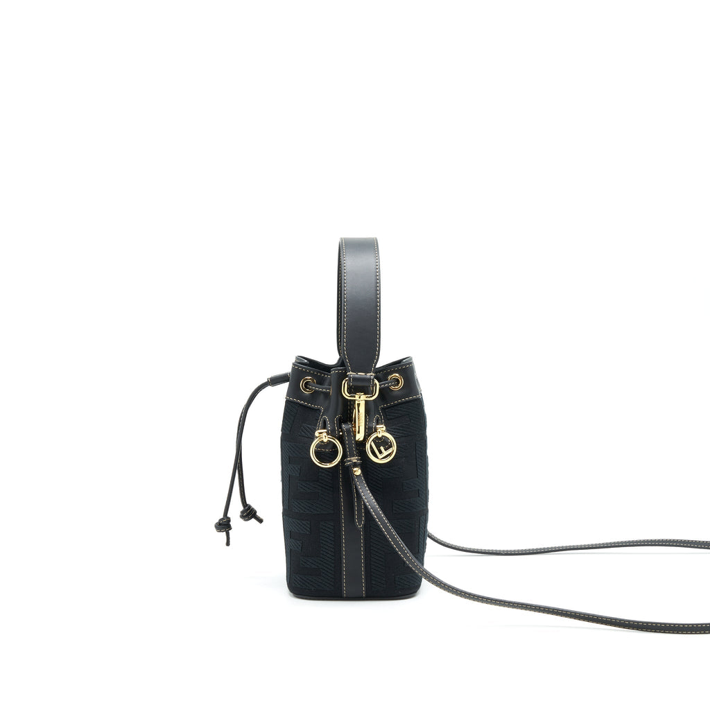 fendi-mon-tresor-black-canvas-bag