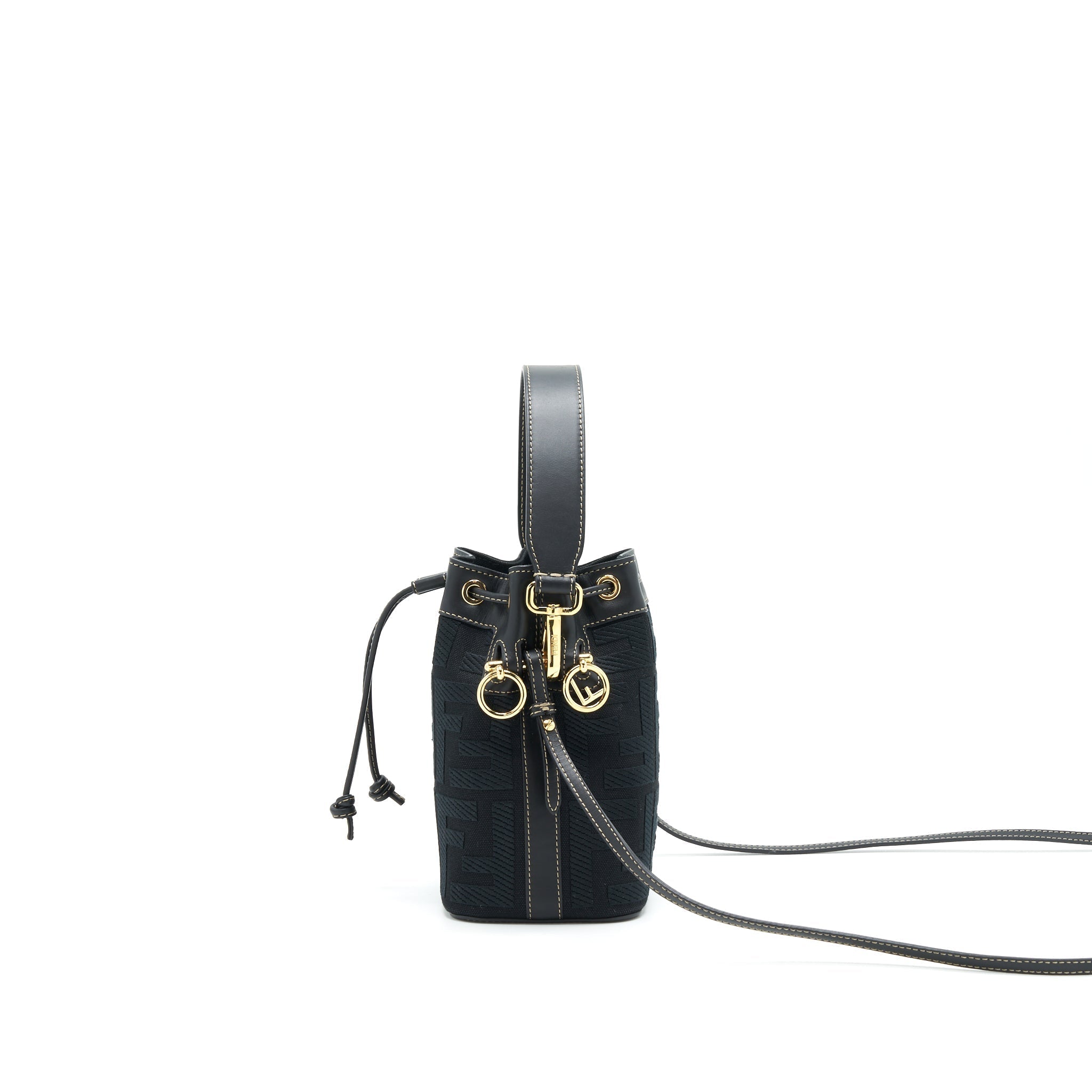 fendi-mon-tresor-black-canvas-bag
