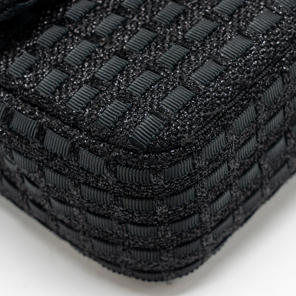 chanel-medium-classic-double-flap-bag-tweed-black-shw-copy