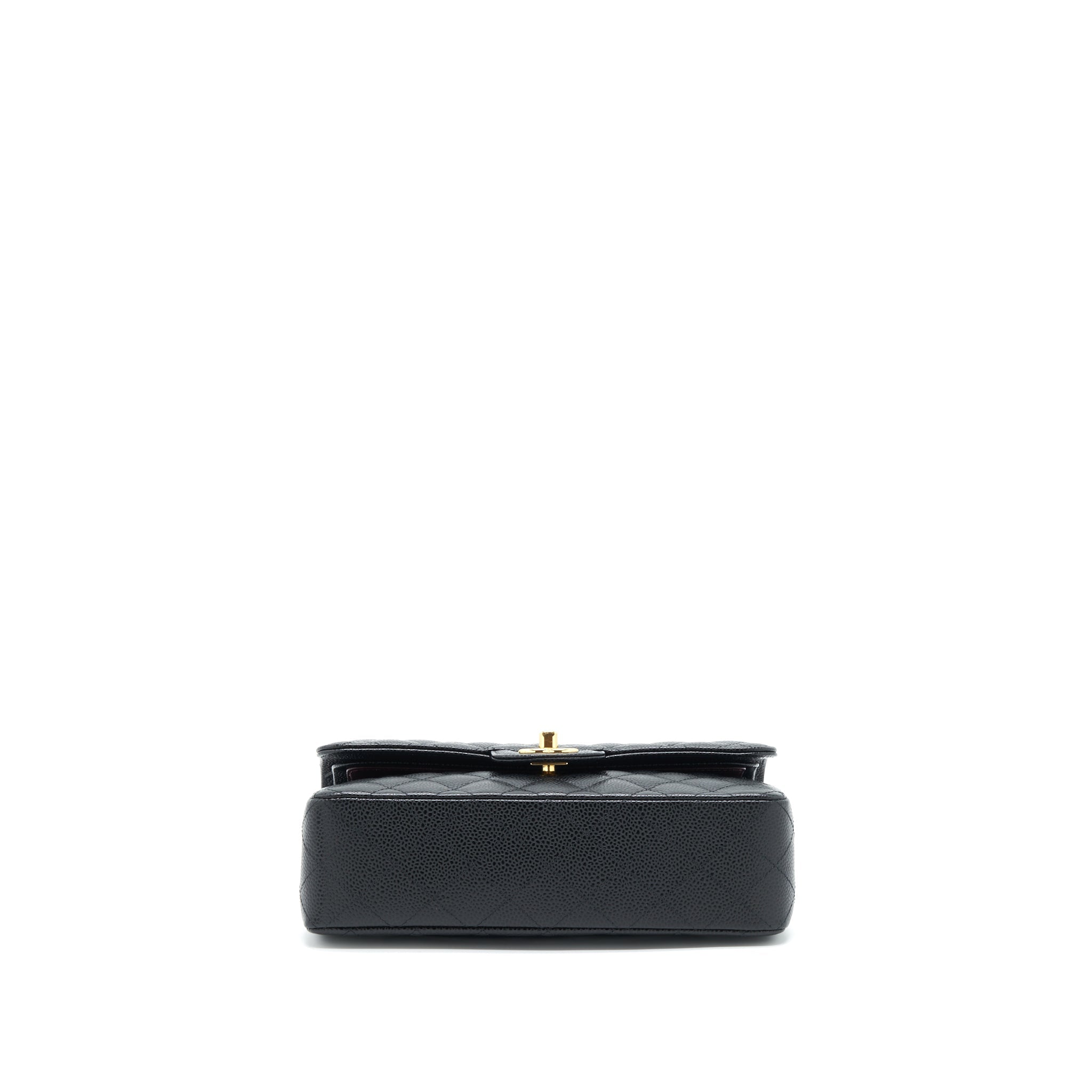 chanel-small-classic-double-flap-caviar-black-ghw-1