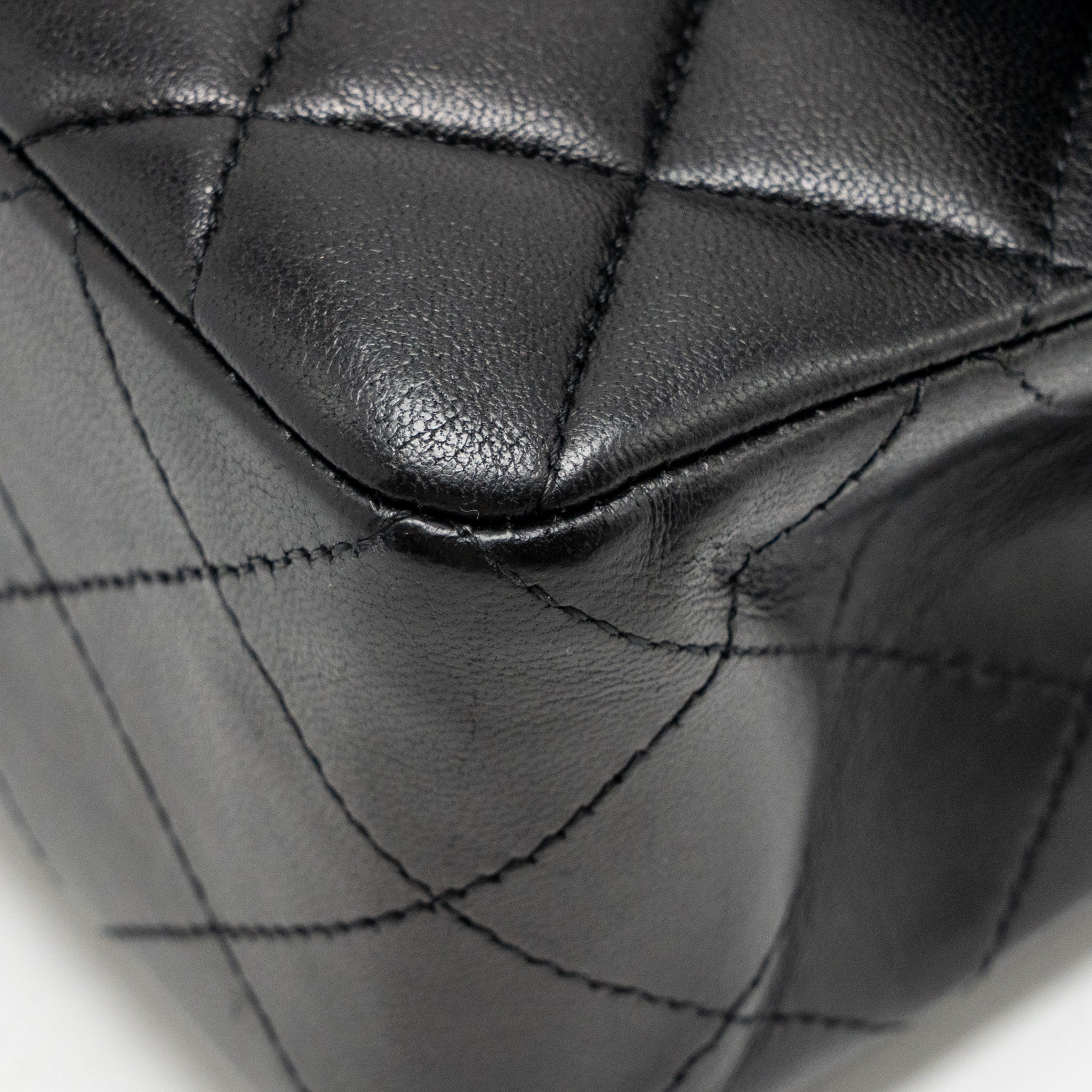 chanel-small-classic-double-flap-bag-lambskin-black-shw-2