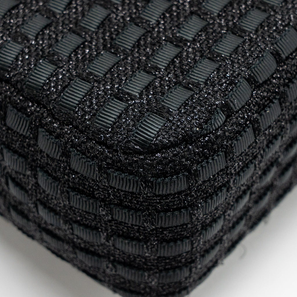 chanel-medium-classic-double-flap-bag-tweed-black-shw-copy