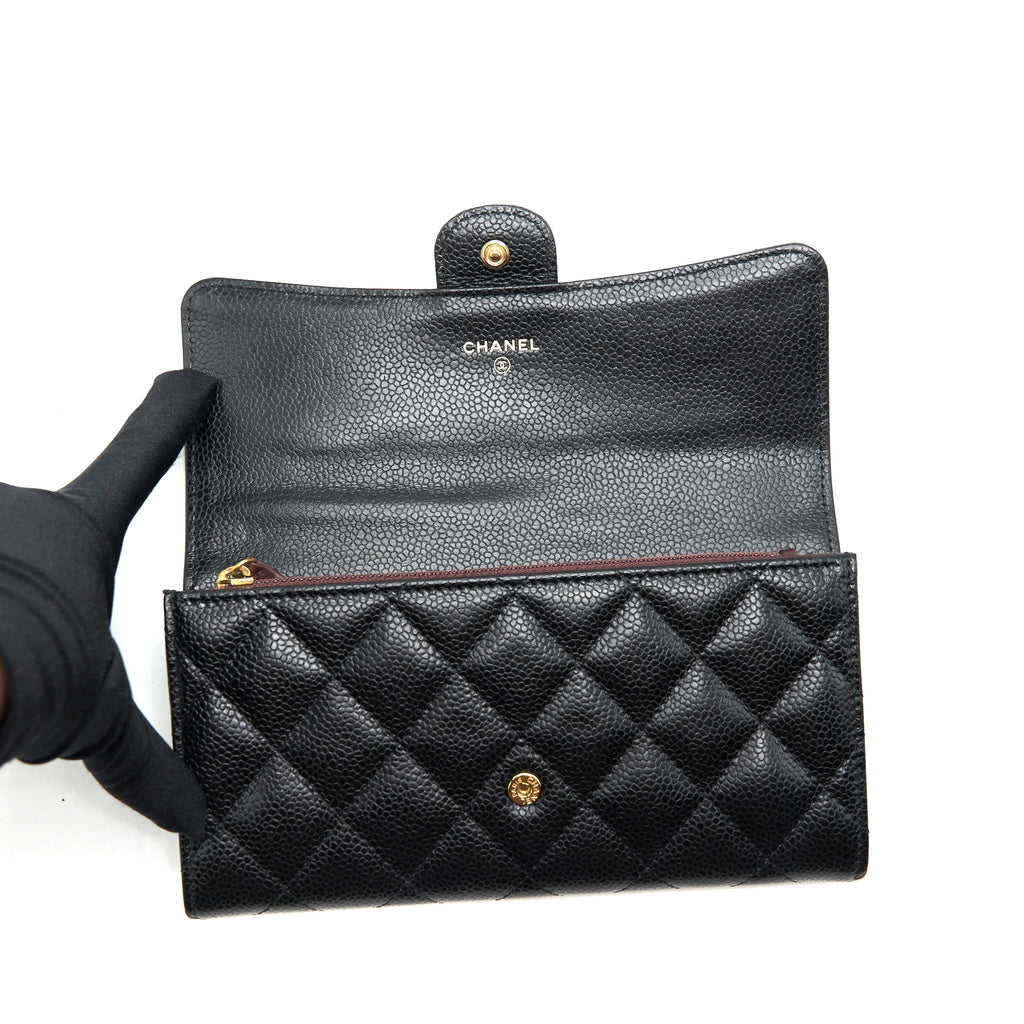 chanel-classic-flap-long-wallet-caviar-black-ghw