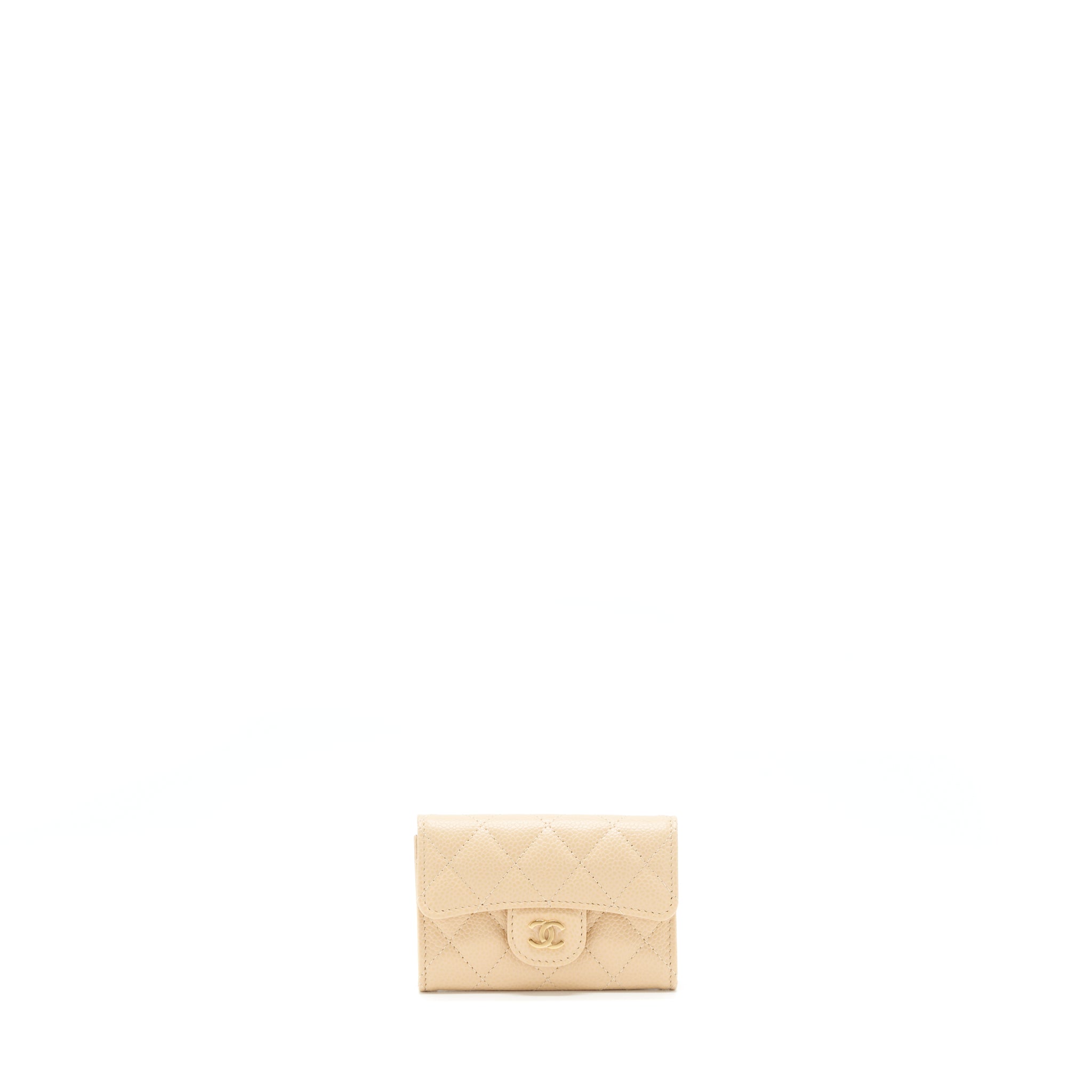 chanel-classic-mini-flap-card-holder-caviar-beige-ghw