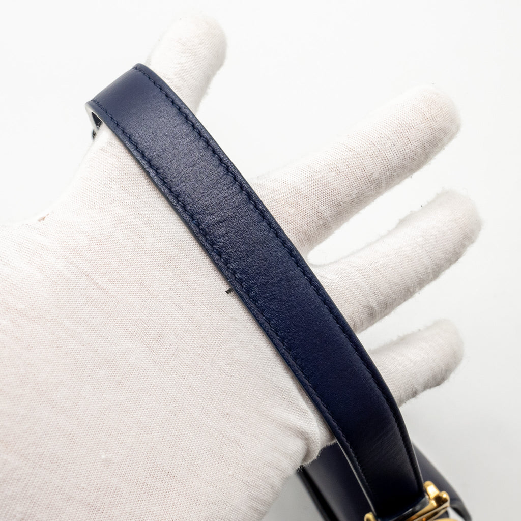 dior-medium-saddle-bag-calfskin-navy-ghw-with-black-oblique-strap