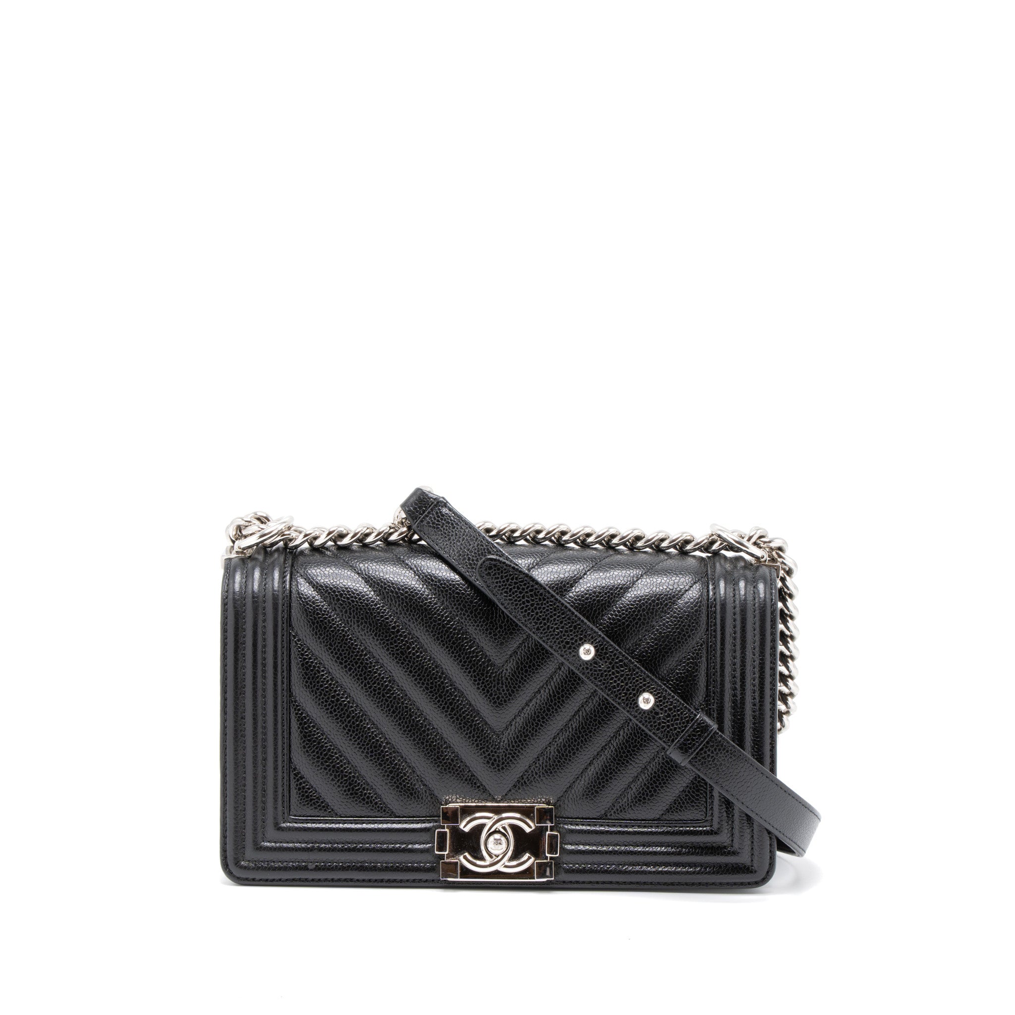 chanel-medium-boy-bag-caviar-black-shw