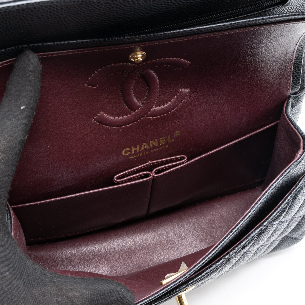 chanel-small-classic-double-flap-bag-caviar-black-ghw-microchip-9