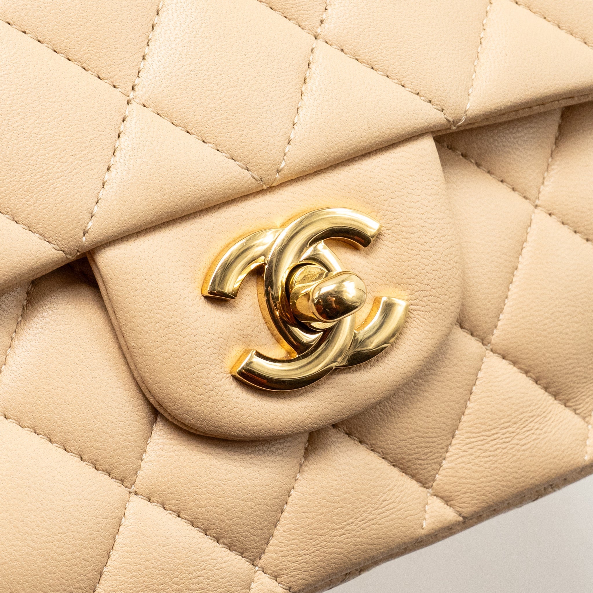 chanel-medium-double-flap-bag-lambskin-beige-ghw