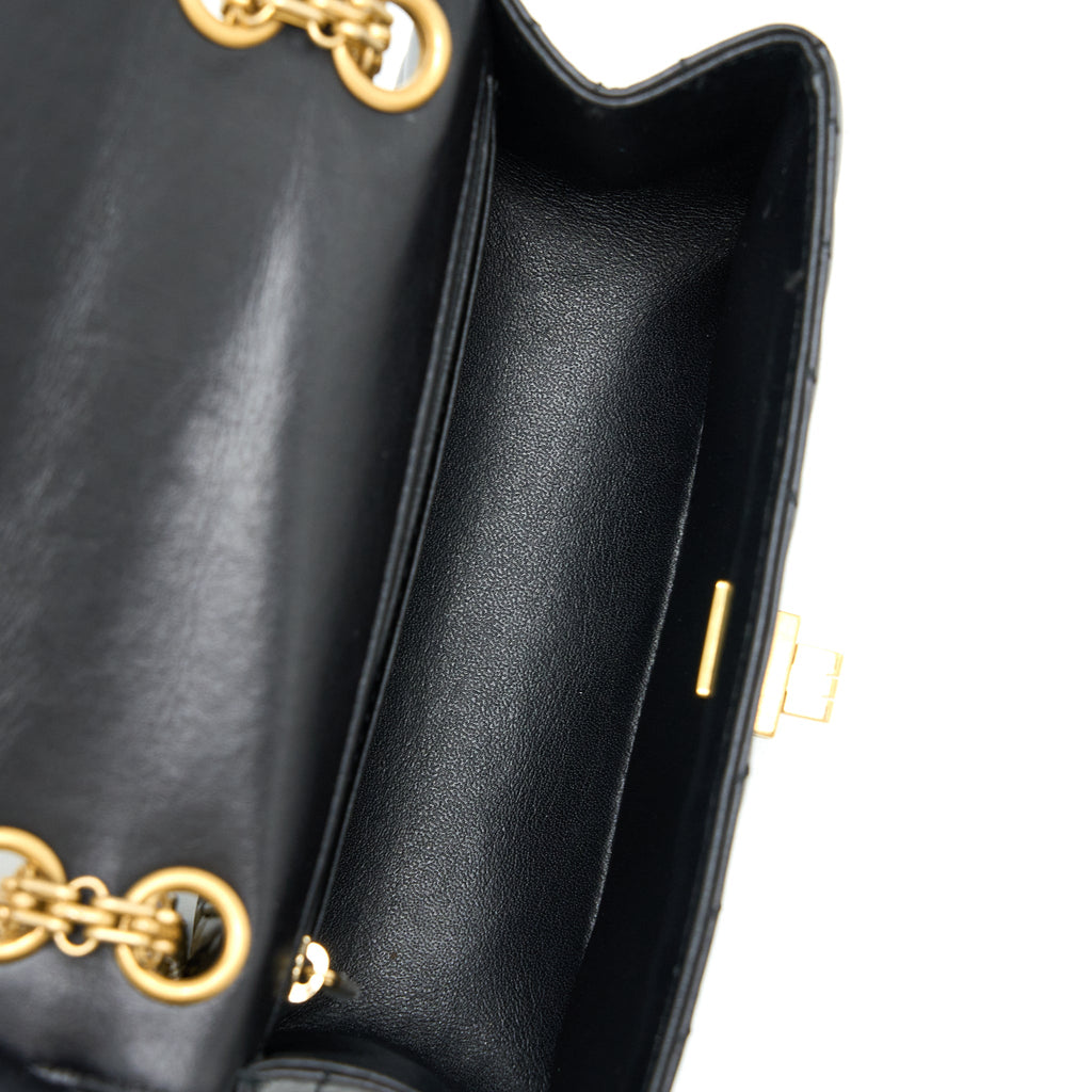 chanel-2-55-mini-chevron-flap-bag-lambskin-black-ghw