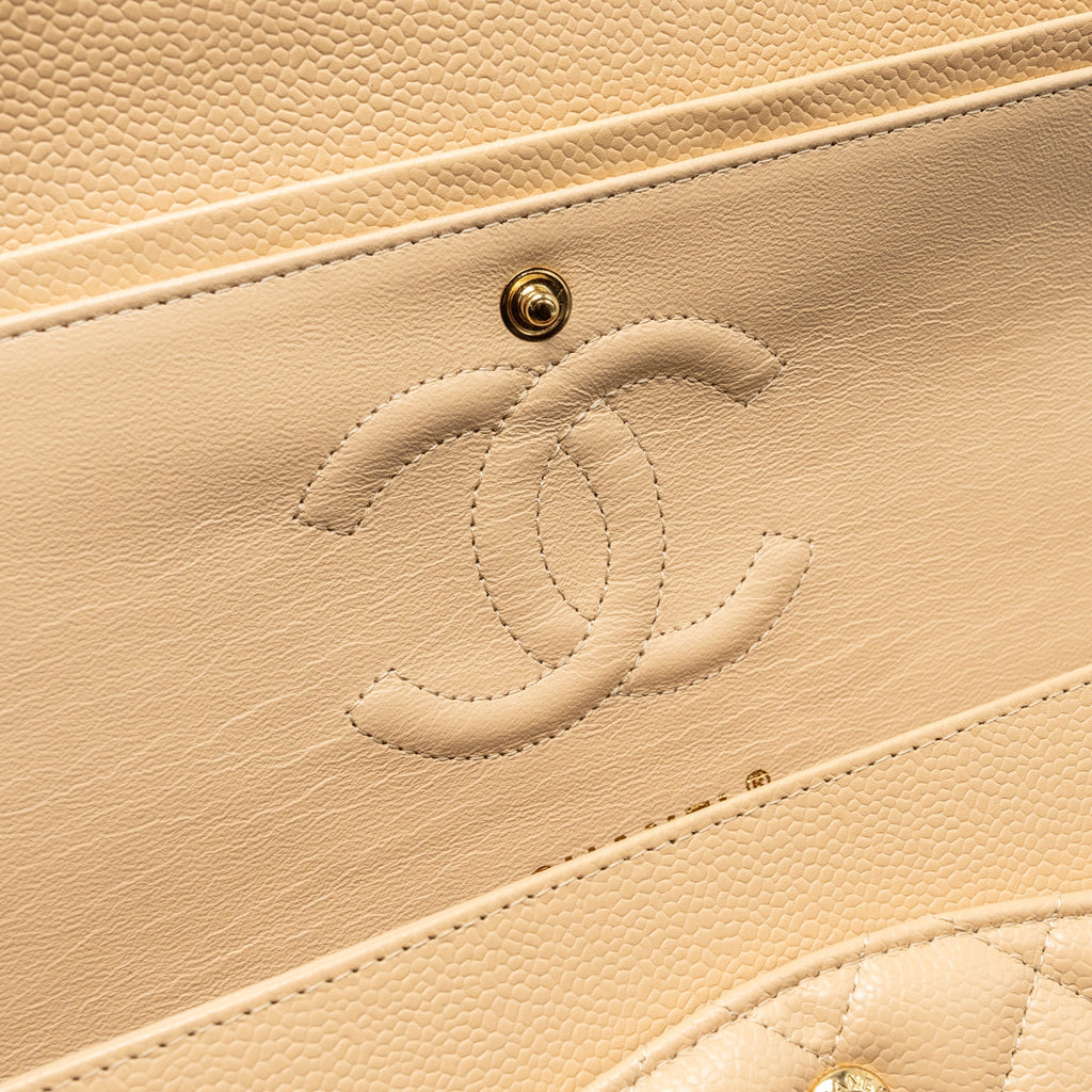chanel-medium-classic-double-flap-bag-caviar-beige-ghw-3