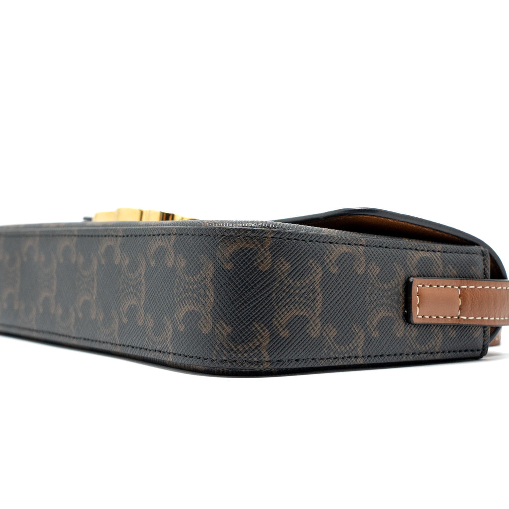 celine-triomphe-shoulder-bag-triomphe-canvas-calfskin-tan-ghw