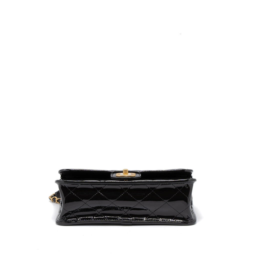 chanel-22k-top-handle-messenger-bag-patent-black-brushed-ghw-microchip