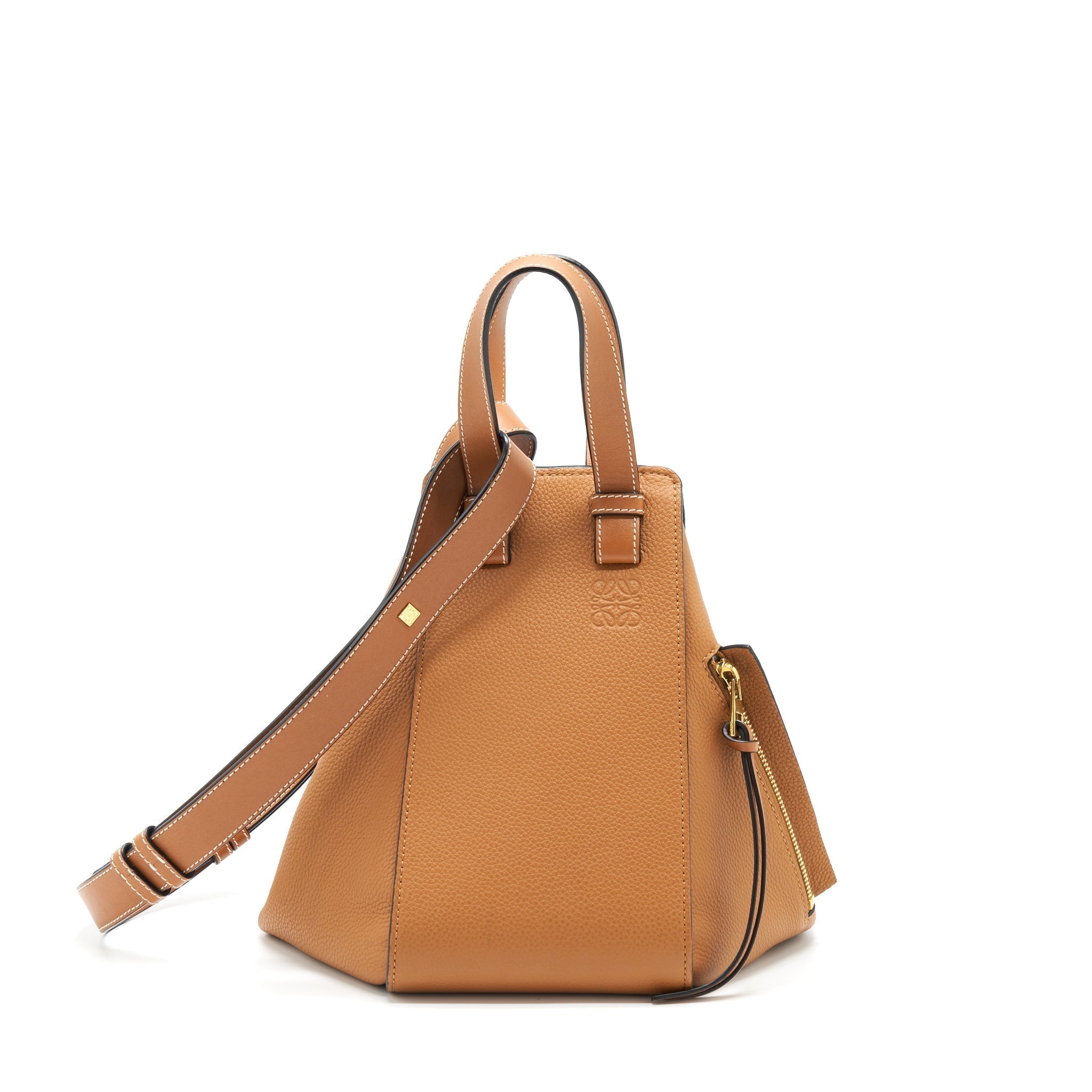 loewe-small-hammock-bag-soft-calfskin-light-caramel-ghw-1