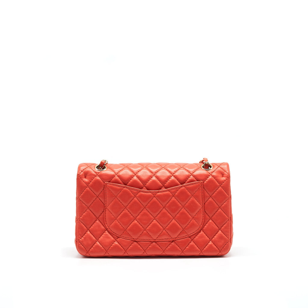 chanel-classic-medium-double-flap-lambskin-in-coral-lghw