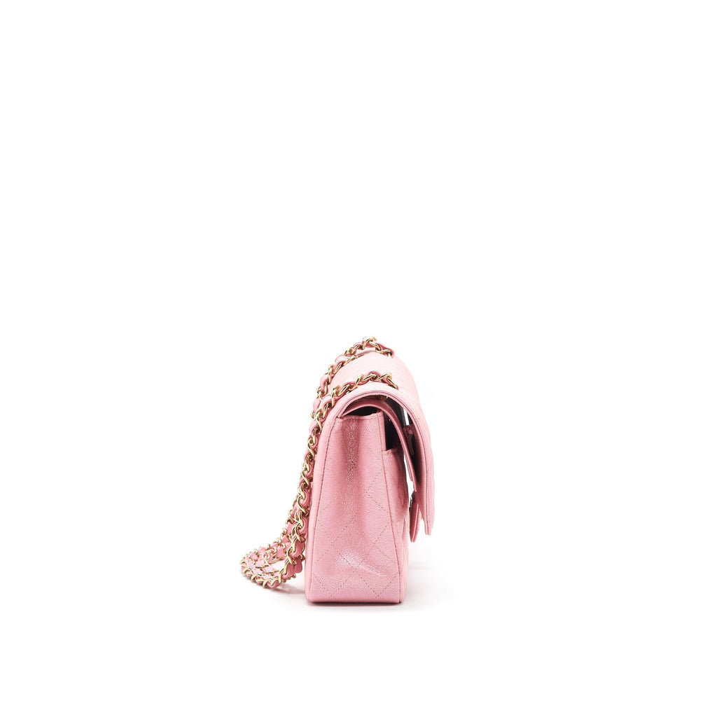chanel-iridescent-pearly-pink-medium-classic-double-flap-bag-caviar-with-lghw-1