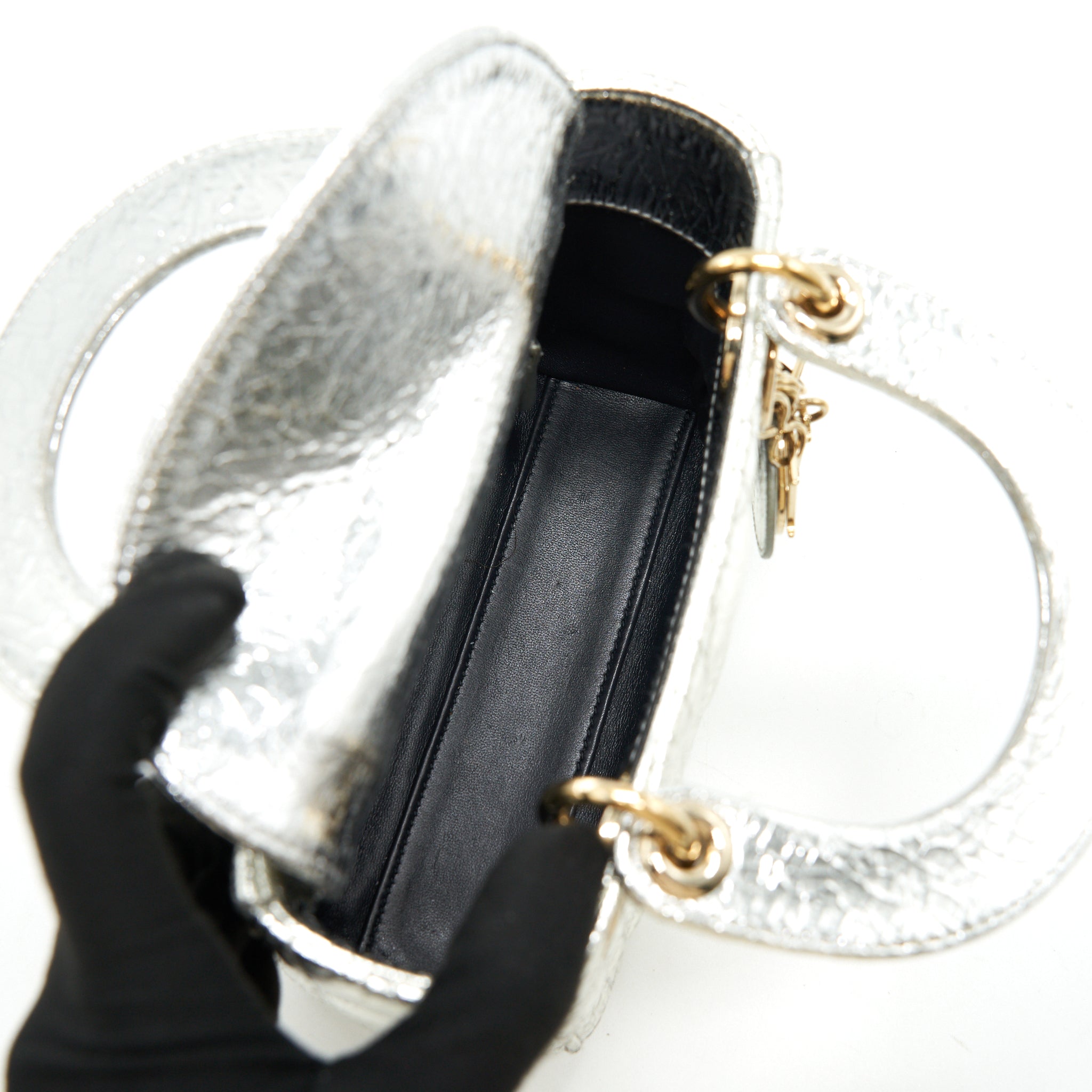 christian-dior-mini-lady-dior-metallic-silver