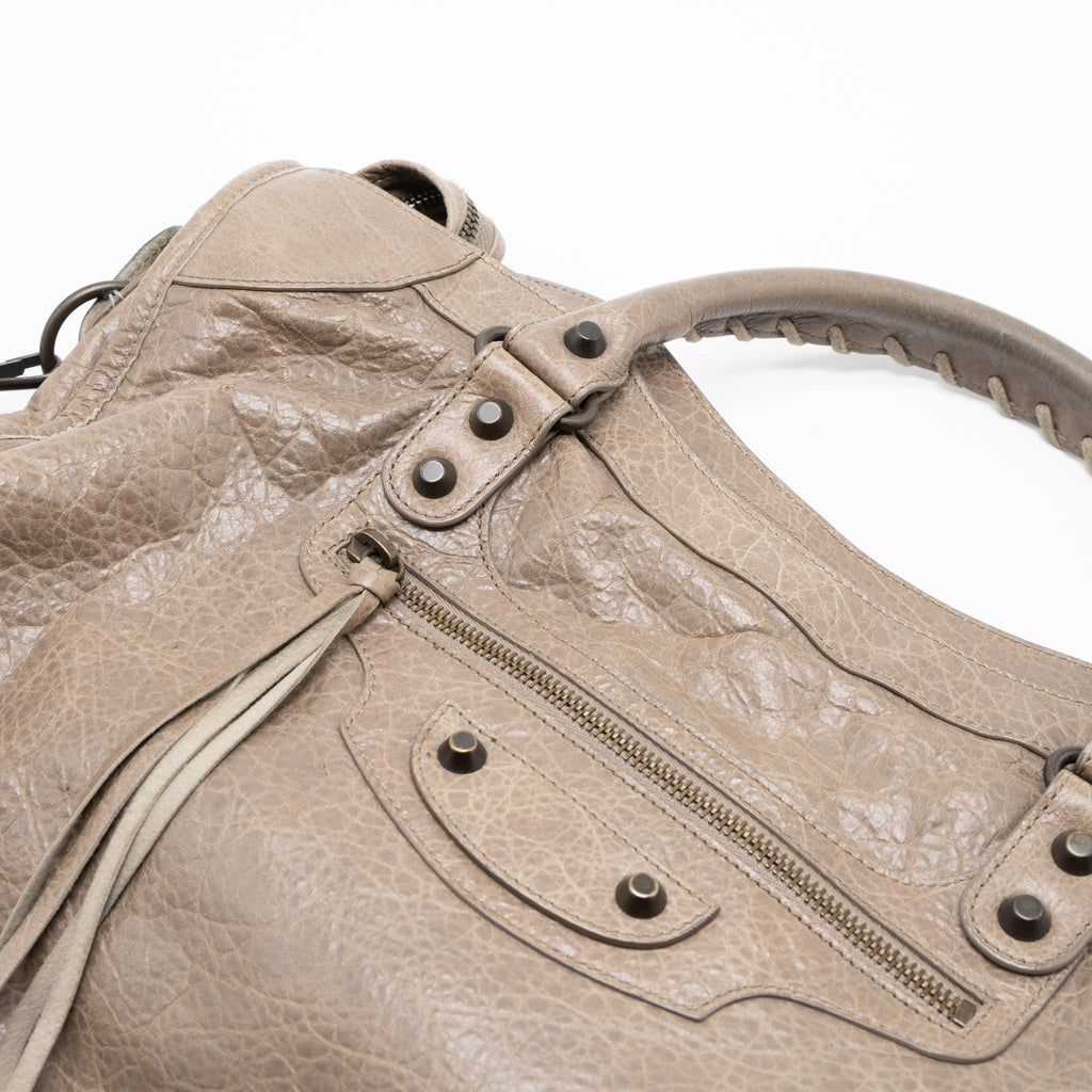 balenciaga-classic-city-bag-light-brown-ruthenium-hardware