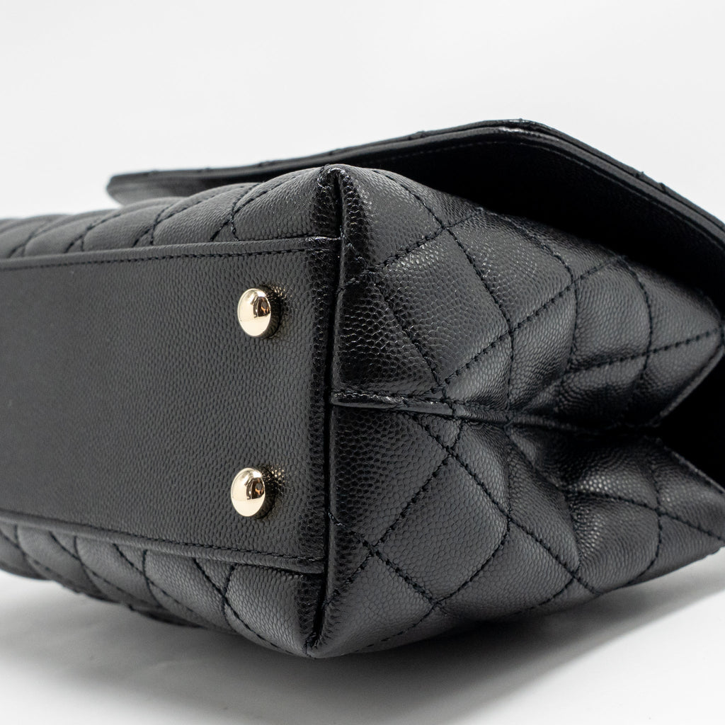 chanel-small-coco-handle-caviar-black-lghw-microchip-18