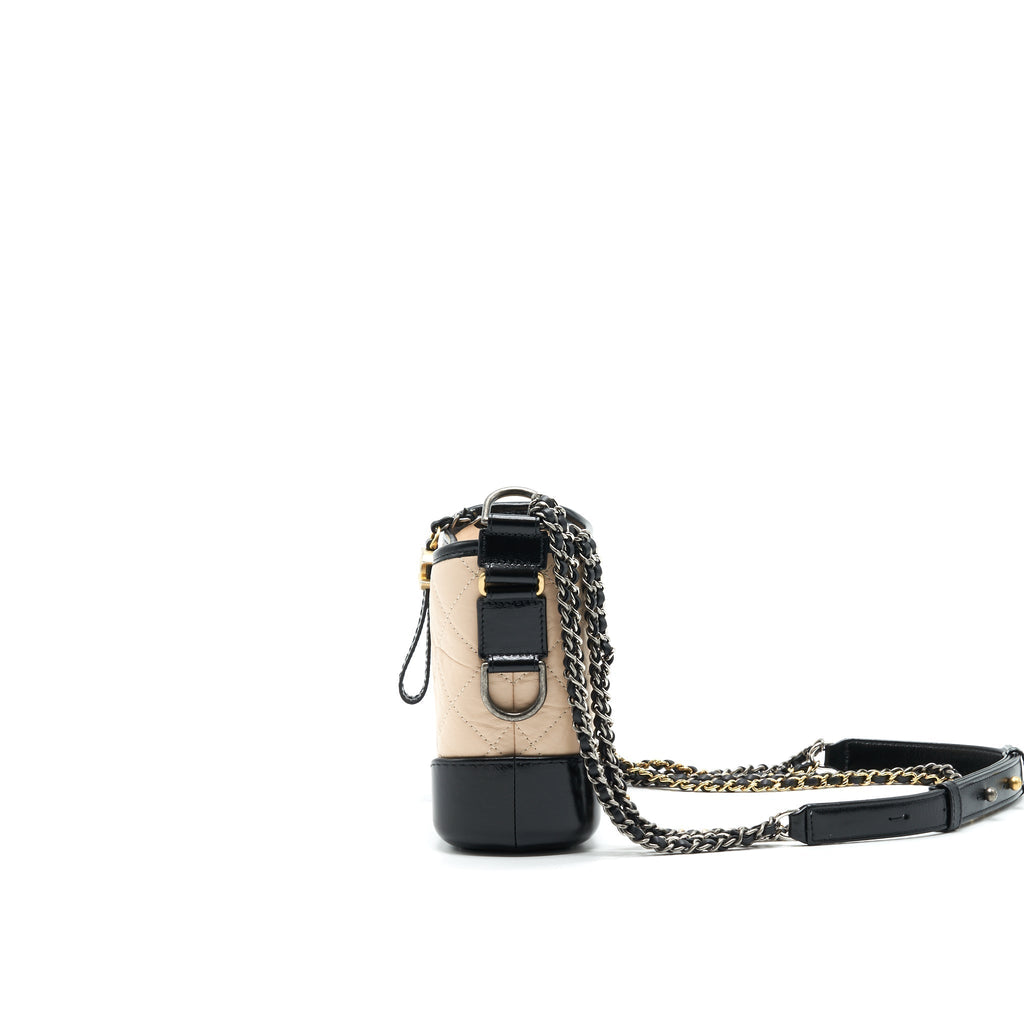chanel-small-gabrielle-hobo-bag-in-beige-black-1