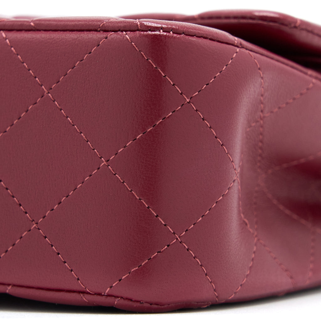 copy-of-chanel-medium-classic-flap-bag-lambskin-dark-red-lghw-microchip