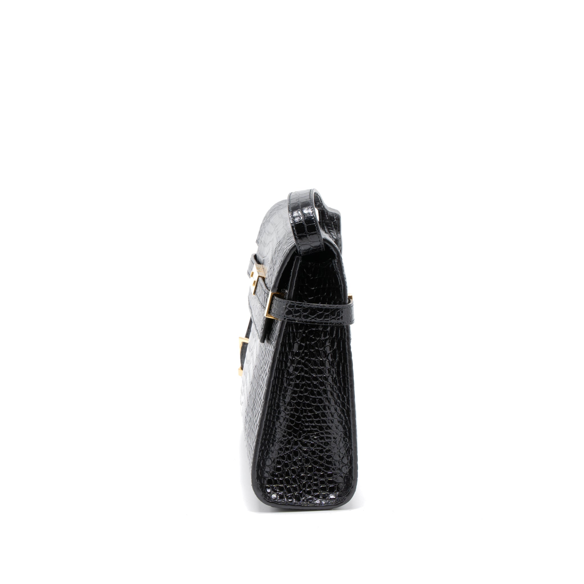 saint-laurent-manhattan-shoulder-bag-crocodile-embossed-black-ghw