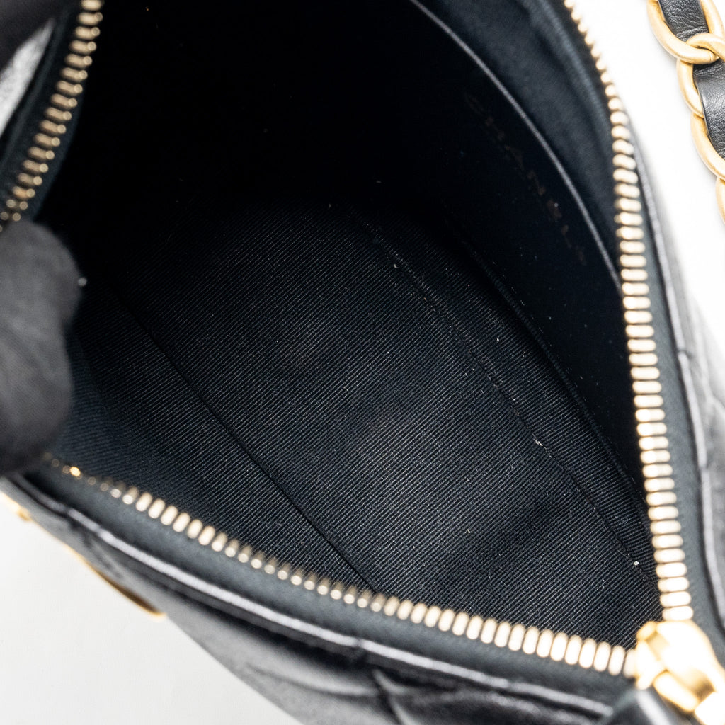 chanel-23k-hobo-bag-with-adjustable-chain-lambkin-black-ghw-microchip