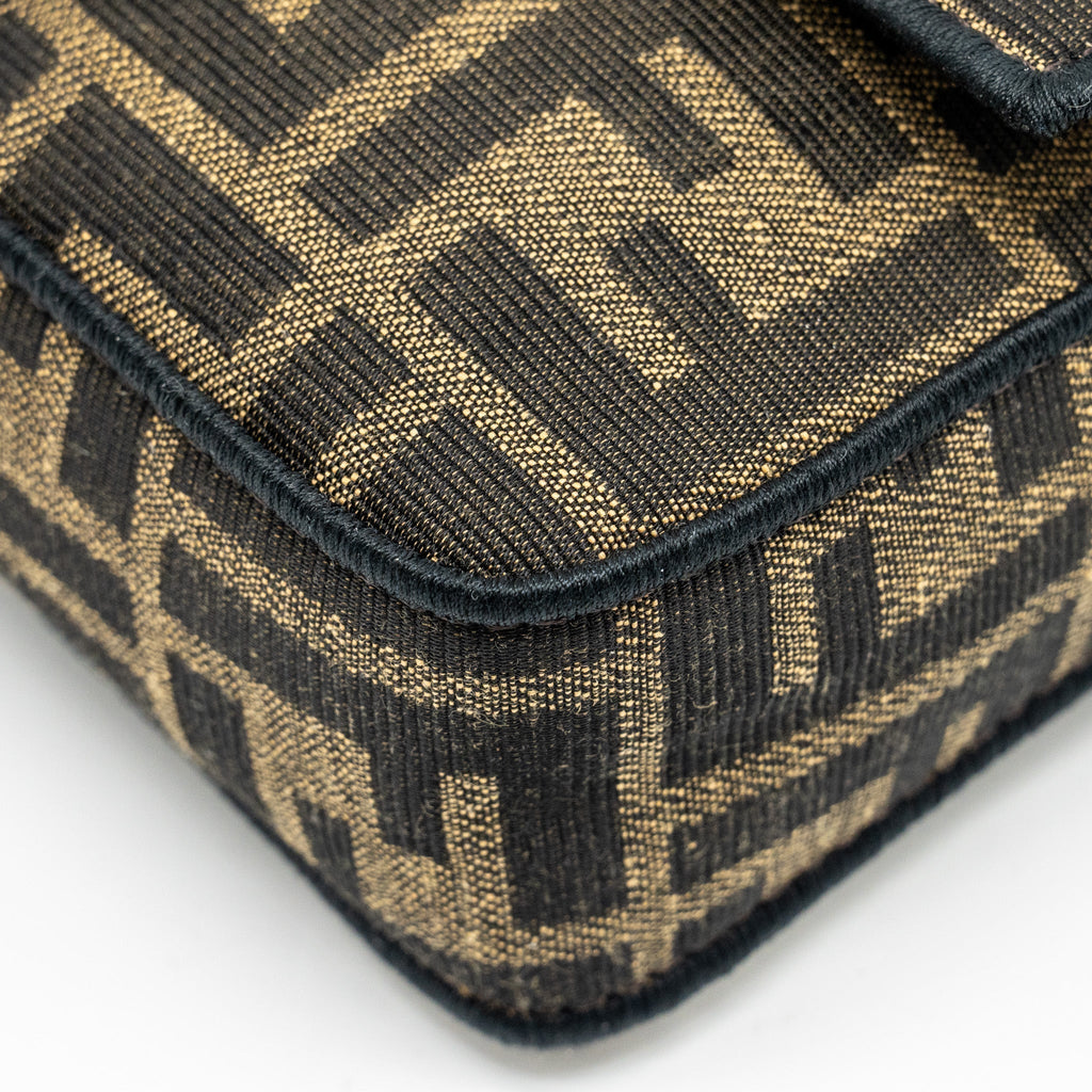 fendi-mini-baguette-bag-ff-jacquard-fabric-brown-ghw
