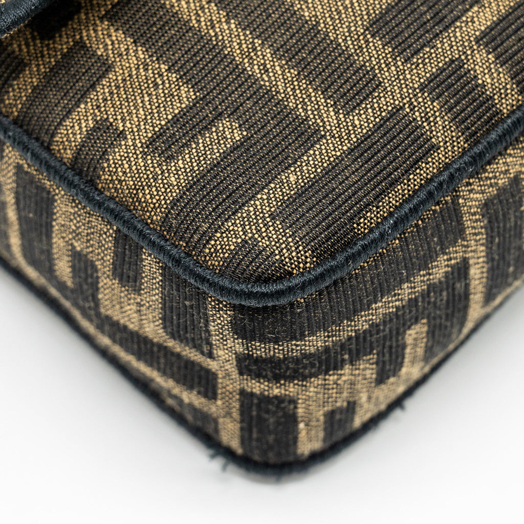 fendi-mini-baguette-bag-ff-jacquard-fabric-brown-ghw