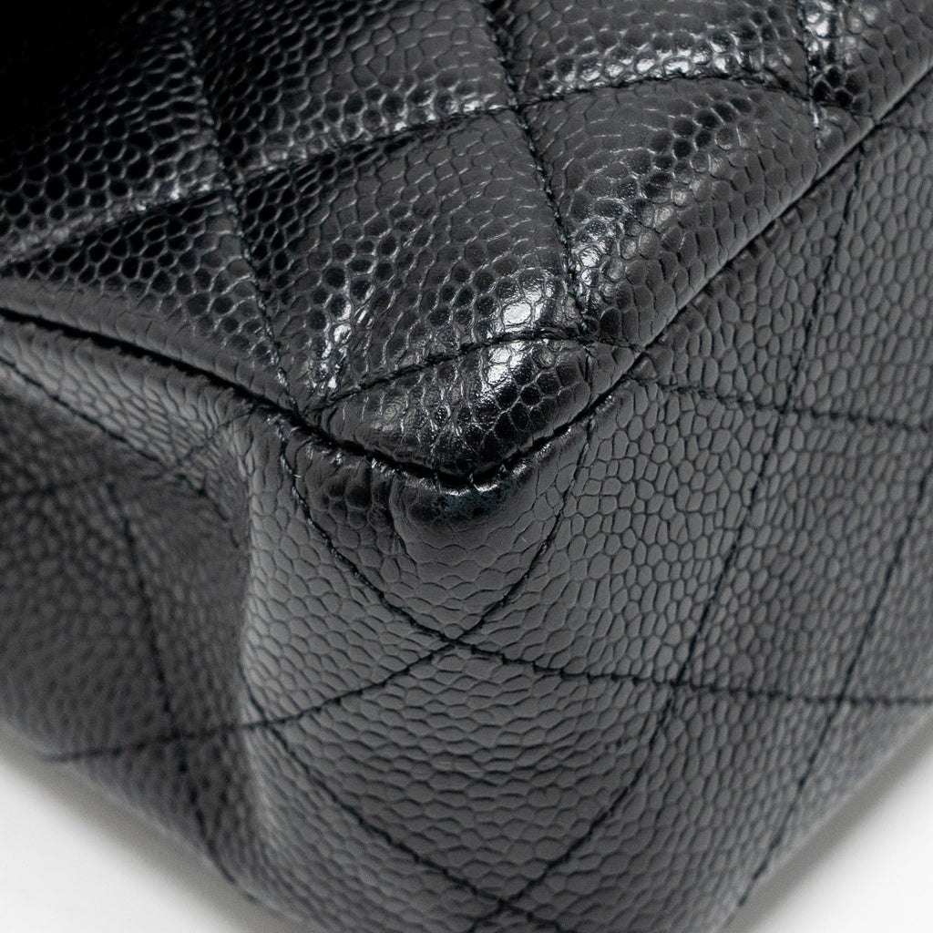chanel-medium-classic-double-flap-bag-caviar-black-shw-11