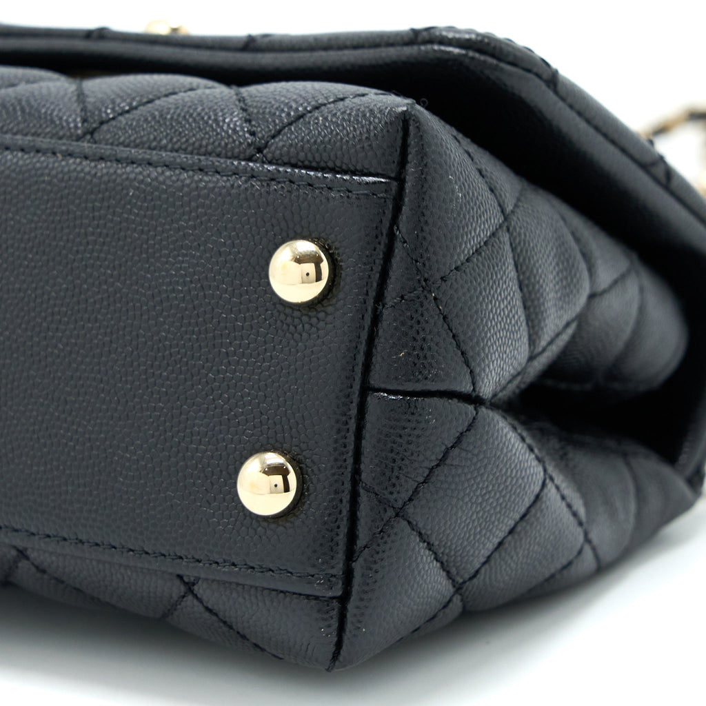 chanel-extra-mini-coco-handle-caviar-black-lghw