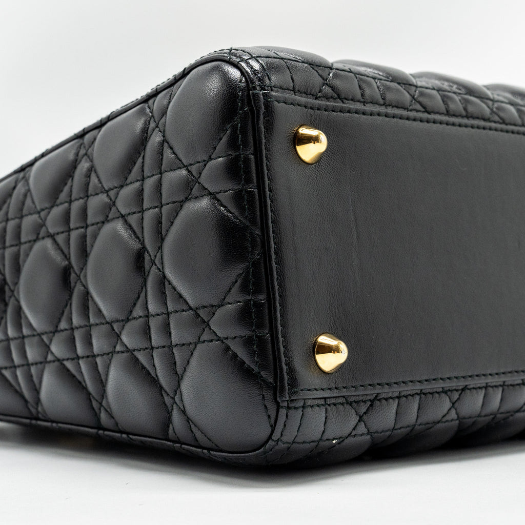 dior-large-lady-dior-lambskin-black-ghw