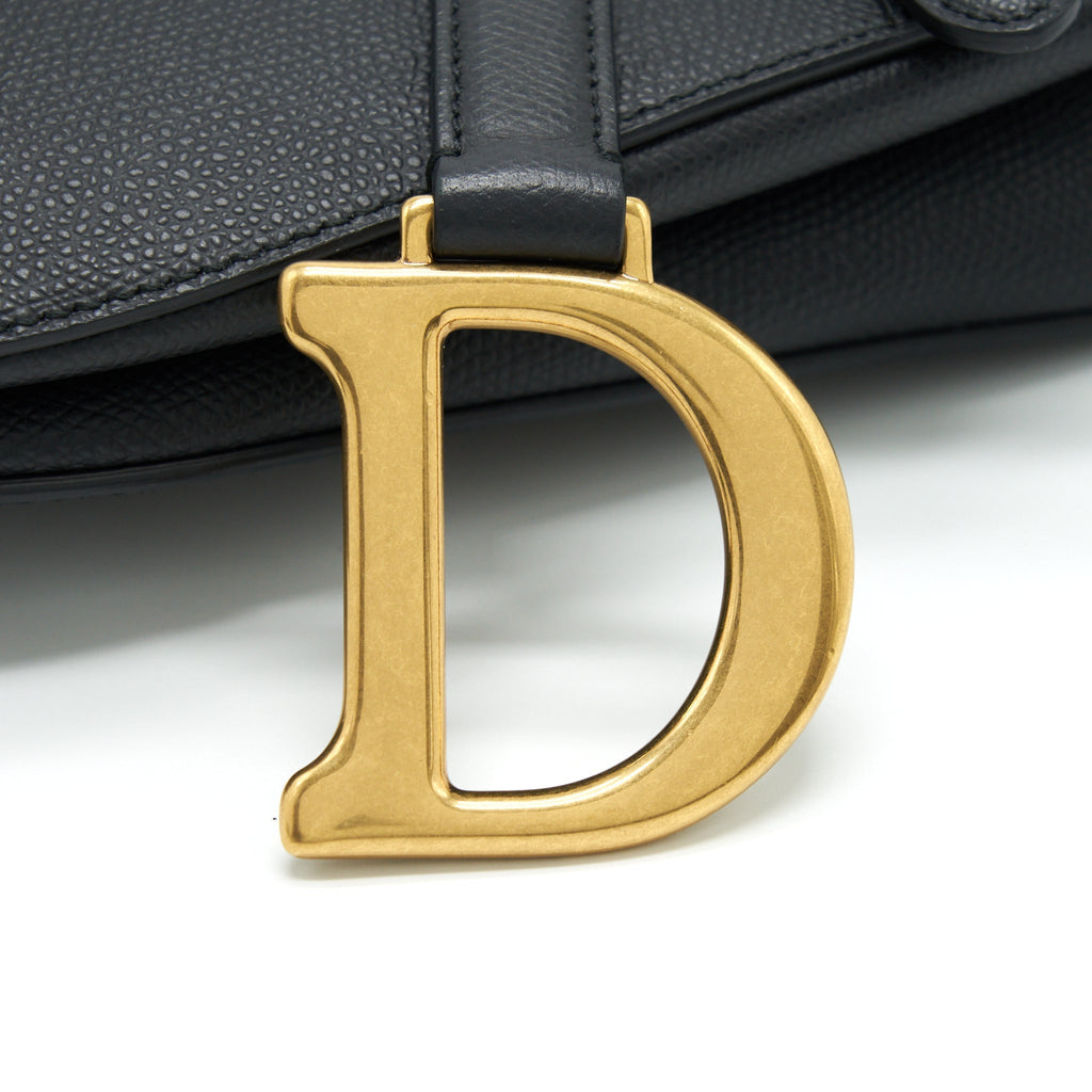 dior-medium-saddle-bag-grained-calfskin-black-ghw