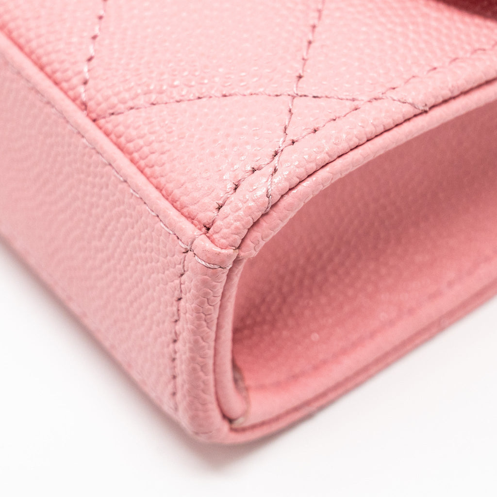 chanel-mini-flap-bag-with-chain-handle-caviar-pink-ghwmicrochip