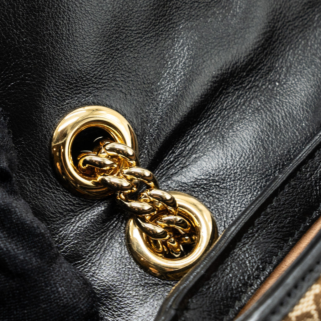 gucci-mini-gg-marmont-bag-gg-canvas-leather-beige-black-ghw