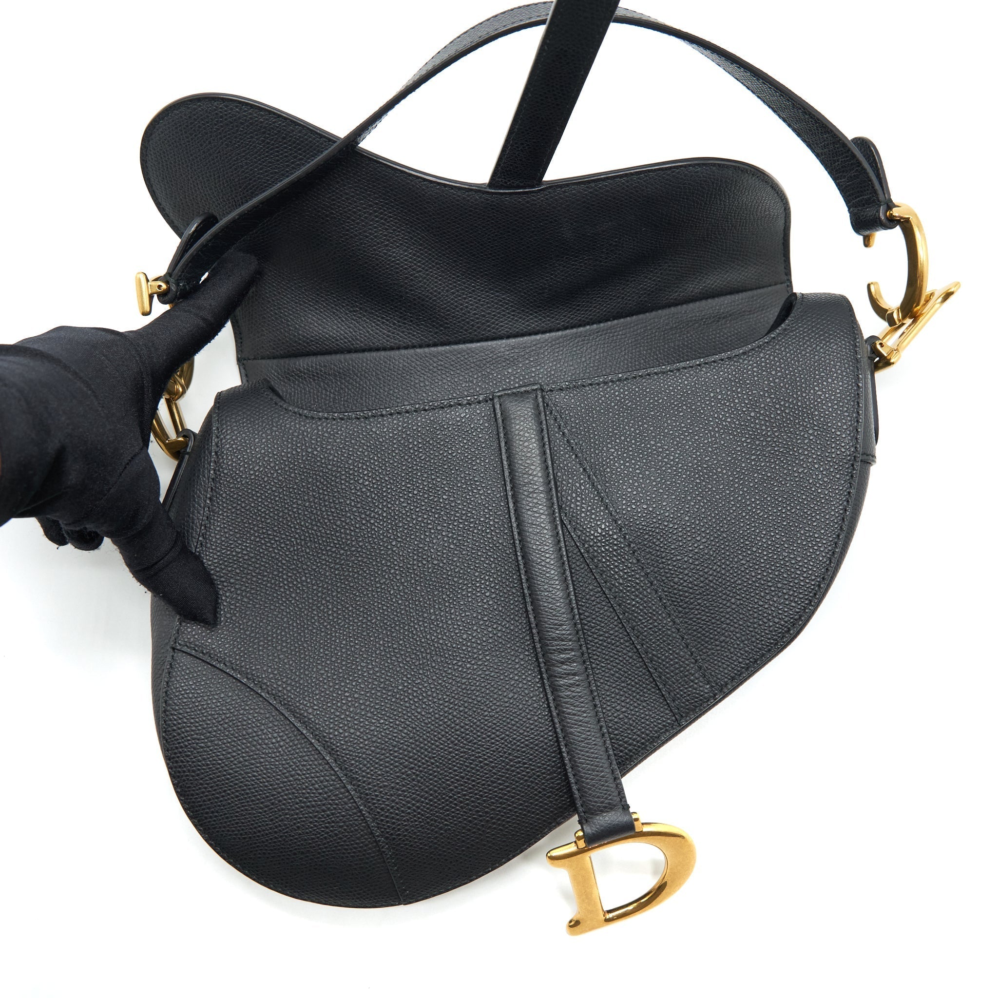 dior-medium-saddle-bag-grained-calfskin-black-ghw