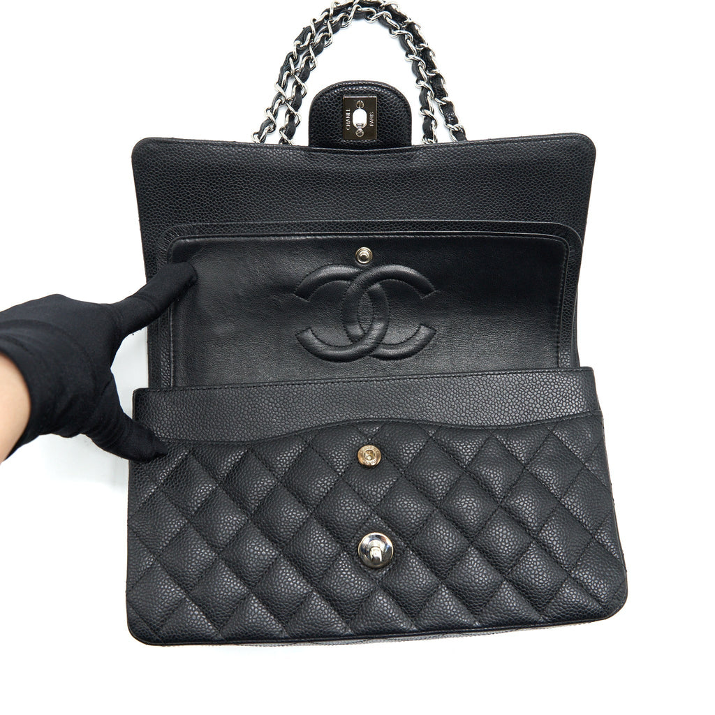 chanel-medium-classic-flap-bag-caviar-black-shw