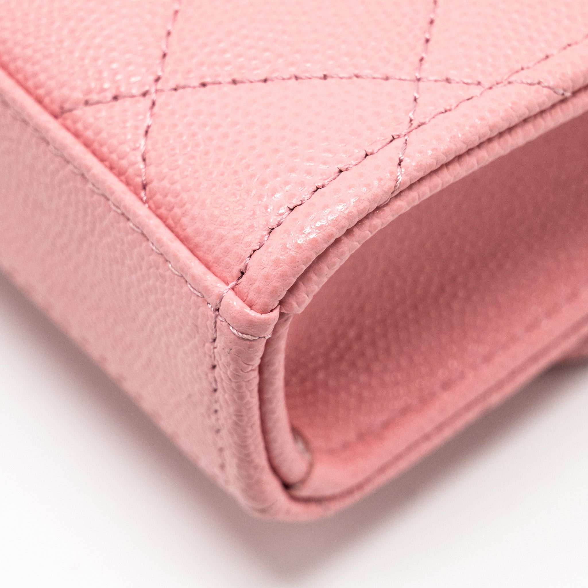 chanel-mini-flap-bag-with-chain-handle-caviar-pink-ghwmicrochip