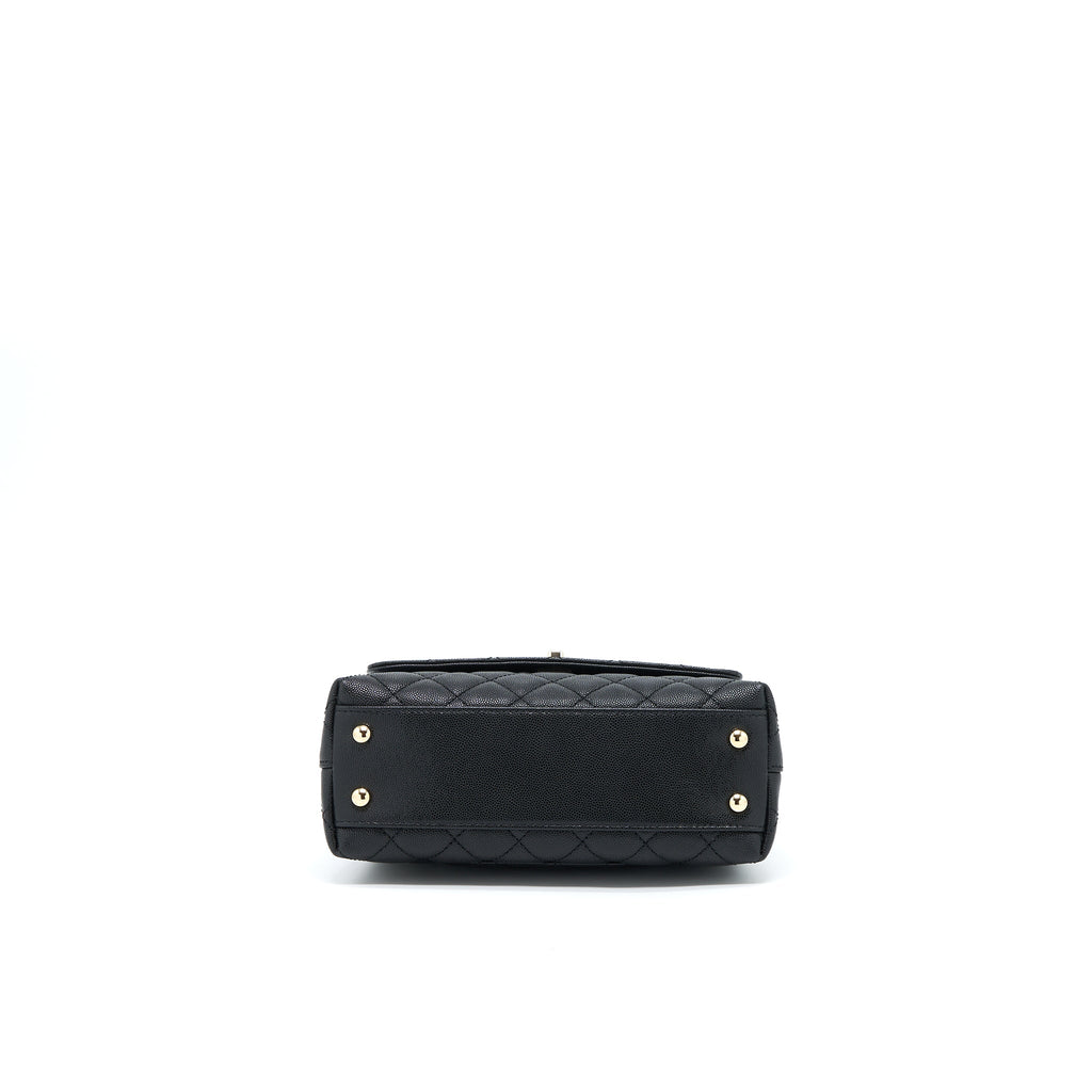 chanel-small-coco-handle-caviar-black-lghw-microchip-6