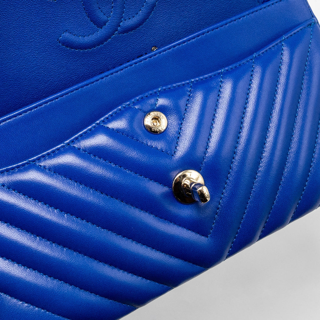 chanel-small-classic-double-flap-bag-chevron-lambskin-blue-lghw