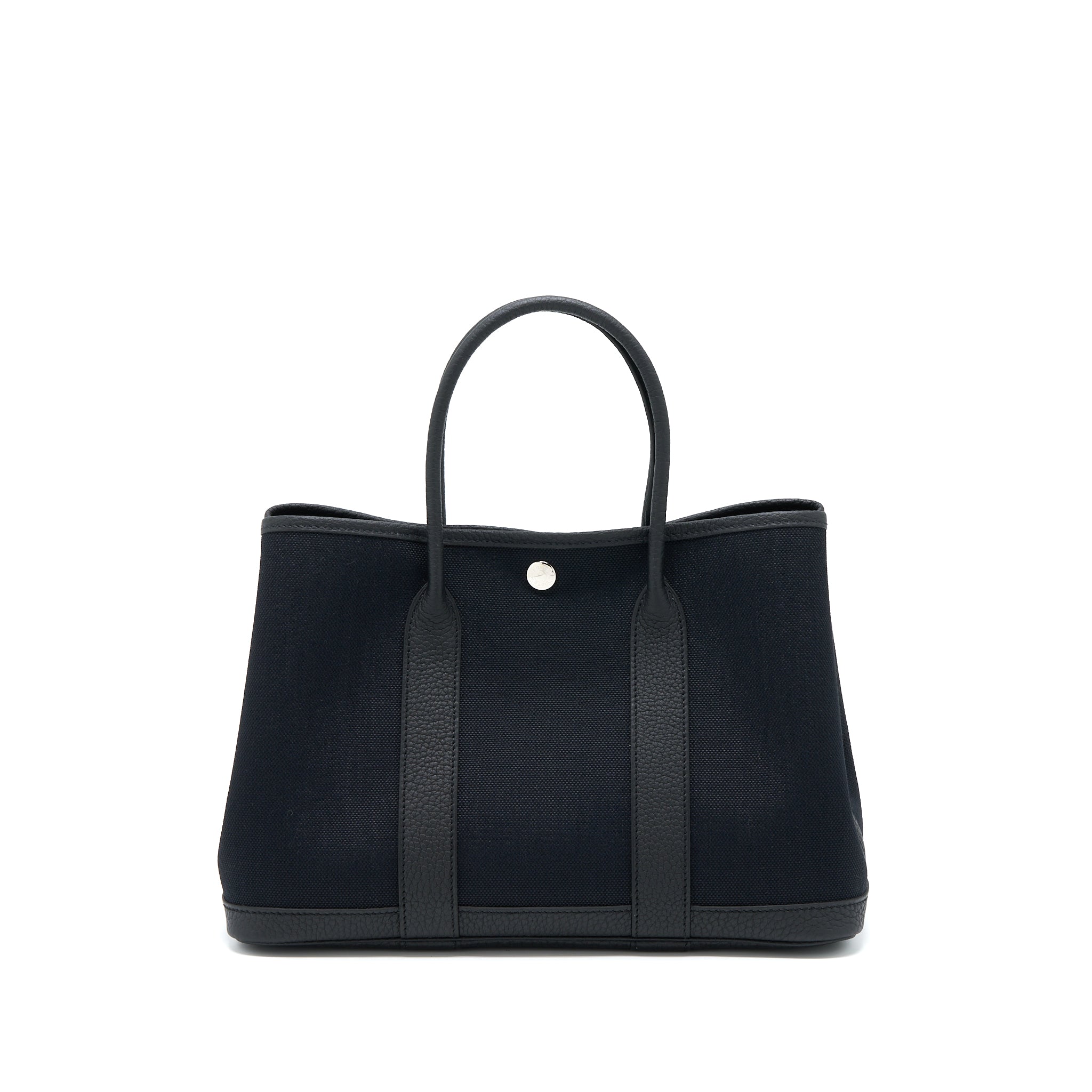 hermes-garden-party-30-canvas-leather-black-shw-stamp-u